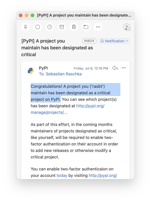 PyPI Critical Project