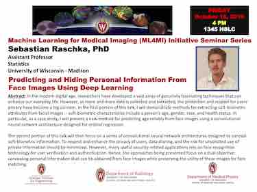Machine Learning for Medical Imaging seminar picture