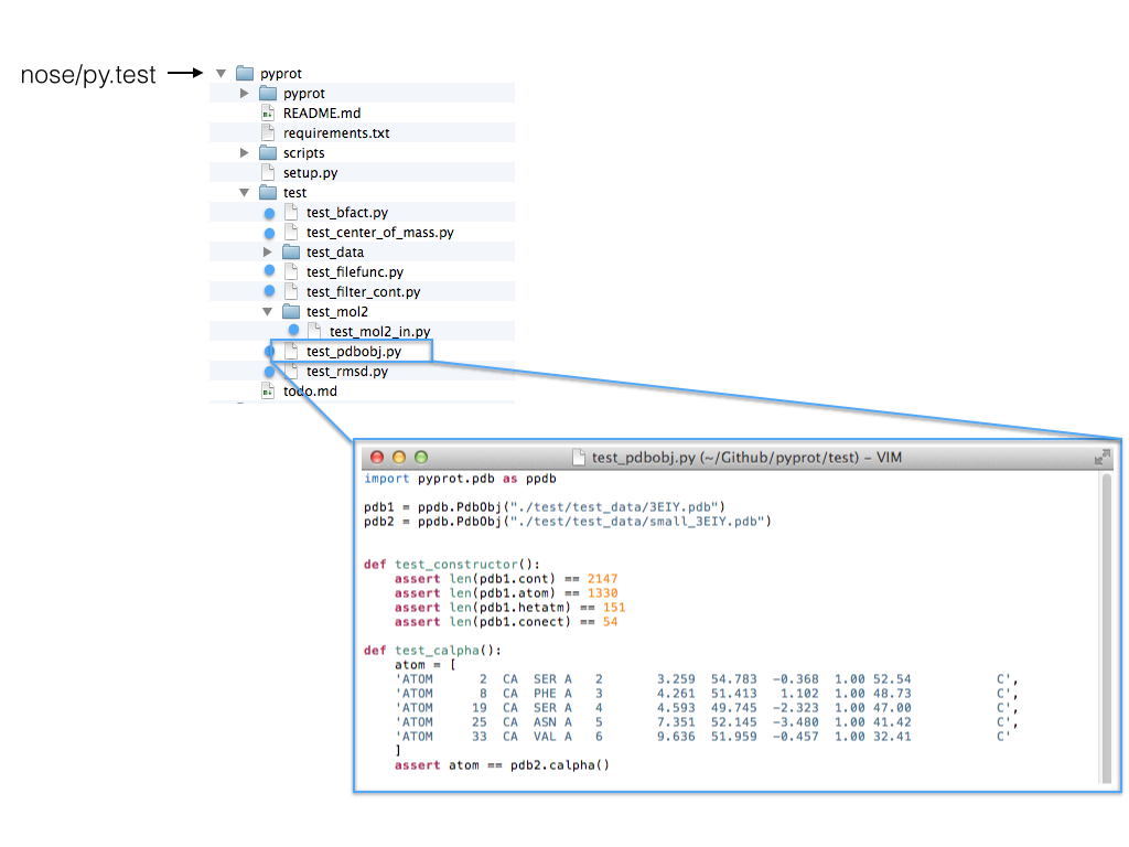 Unit testing in Python