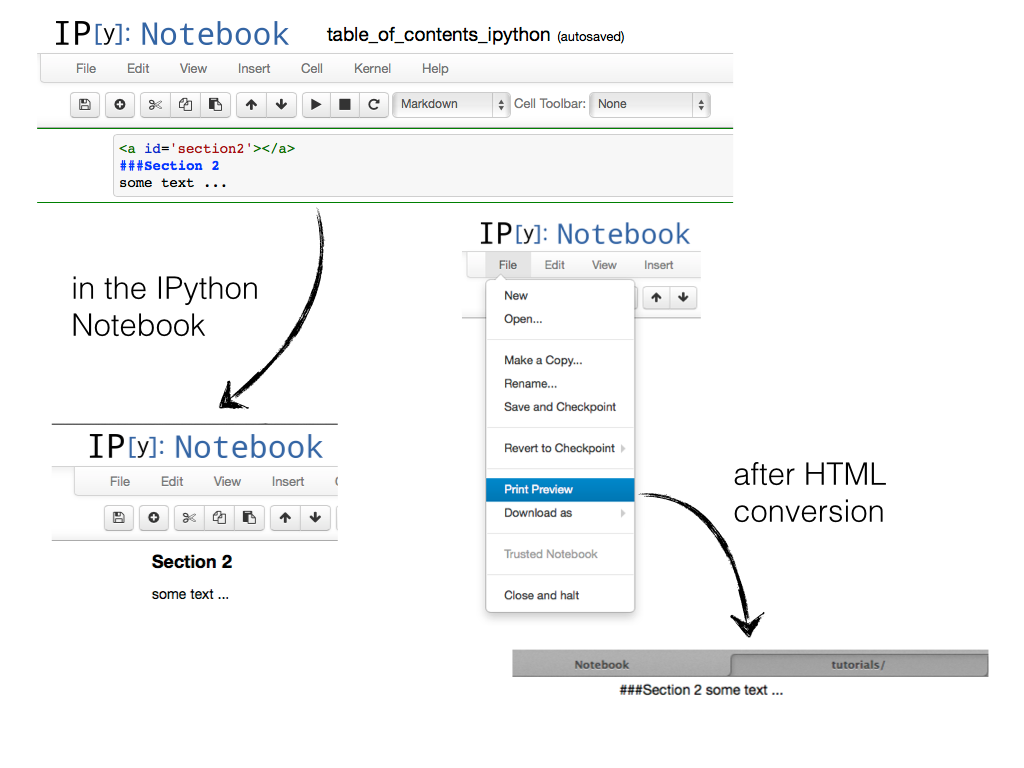 Ipython notebook markdown bullets